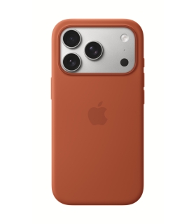 Apple iPhone 17 Pro Silicone Case with MagSafe – Terra Cotta