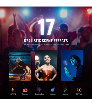 Neewer videovalgusti VL67C RGB LED 5W