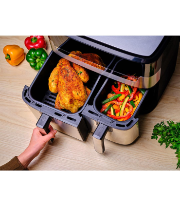 Tefal EY905D10 Dual Easy Fry & Grill kuumaõhufritüür (5,2 + 3,1 l)