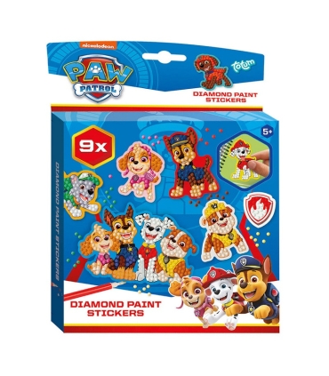 Totum teemanditikand Käpapatrulli kleebised 9 tk