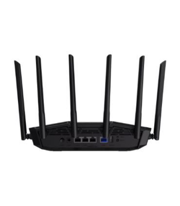 Asus | Dual Band WiFi 7 Extendable Gaming Router | TUF Gaming BE6500 | 802.11be | 6500 Mbit/s | Ethernet LAN (RJ-45) ports 4 | M