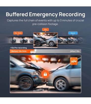 70mai Dash Cam 4K A810S+RC24tagakaamera