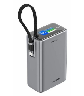 Swissten akupank 25000 mAh 100W koos juhtmega