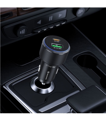 Swissten autolaadija USB-A/USB-C PD/ QC 3.0 38W