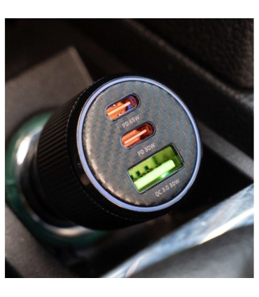 Swissten autolaadija USB-A/2xUSB-C PD/ QC 4.0 95W