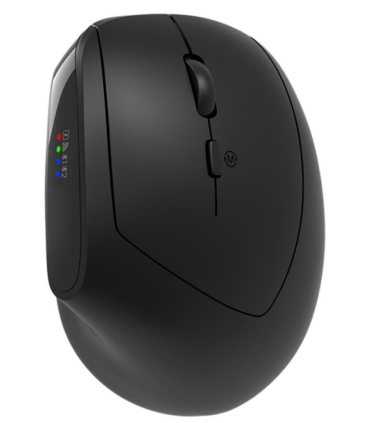 Canyon ergonoomiline vertikaalne juhtmevaba+BT hiir, must