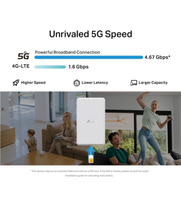 MERCUSYS Wireless Router TP-LINK Router 4G 5G NE200-OUTDOOR
