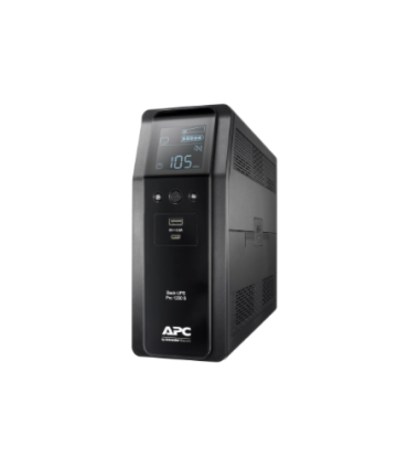 Schneider Electric APC Back UPS Pro BR 1200VA, Sinewave,8 Outlets, AVR, LCD interface