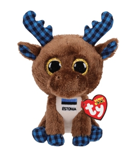 TY pehme mänguasi põder EGERT 15 cm