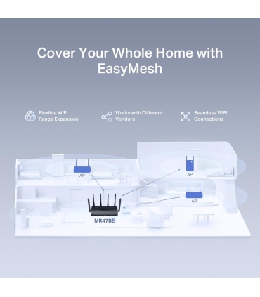 MERCUSYS Wireless Router  Router IEEE 802.11a/b/g IEEE 802.11n IEEE 802.11ac IEEE 802.11ax 3x2.5GbE LAN \ WAN ports 1 Number of 