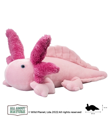 Wild Planet pehme mänguasi, salamander Axolotl 36 cm