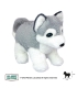 Wild Planet pehme mänguasi, husky kutsikas 25 cm