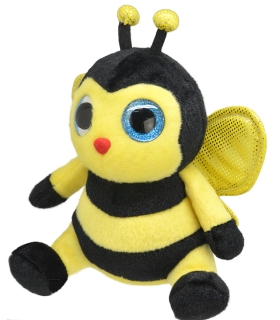 Wild Planet pehme mänguasi mesilane, 15 cm