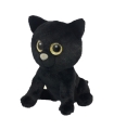 Wild Planet pehme mänguasi must kass 17 cm