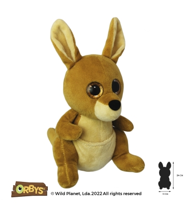 Wild Planet pehme mänguasi, känguru 24 cm