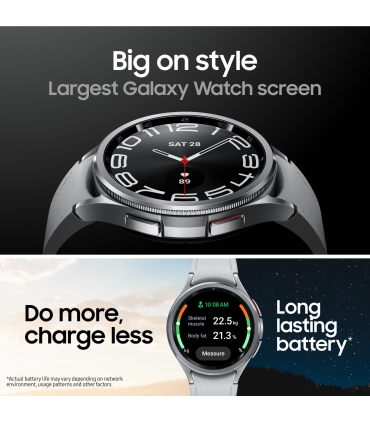 Samsung Galaxy Watch6 Classic, 43 mm LTE must SM-R955FZKAEUA
