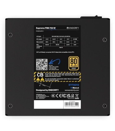 Endorfy ATX PC 100 - 240 V 750 W EY7A013