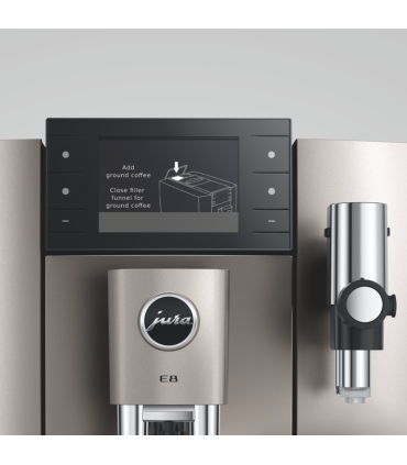 JURA E8 Midnight Silver (ED)