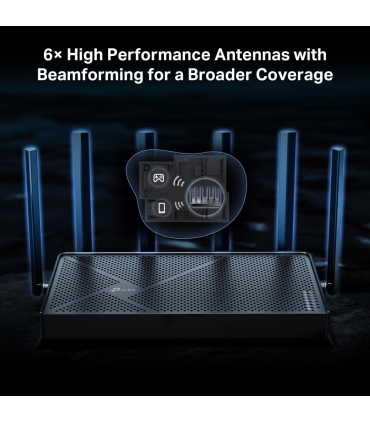 TP-LINK Wireless Router  Archer BE400 Wi-Fi 7 (802.11be) Data speed 5764 Mbit/s Ethernet WAN Yes WAN connection type RJ-45 Ether