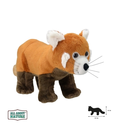 Wild Planet pehme mänguasi punane panda 39 cm
