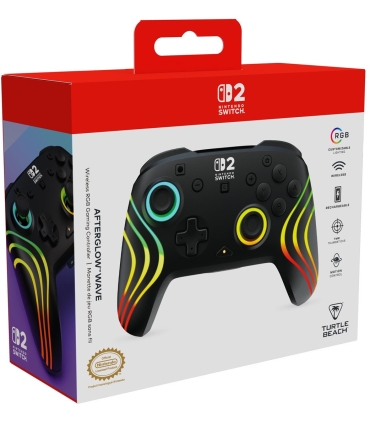 Turtle Beach juhtmevaba mängupult Afterglow Wave Nintendo Switch 2, must
