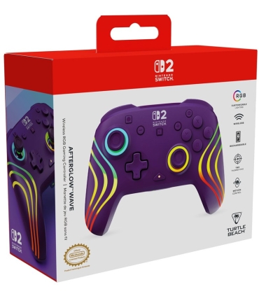 Turtle Beach juhtmevaba mängupult Afterglow Wave Nintendo Switch 2, lilla