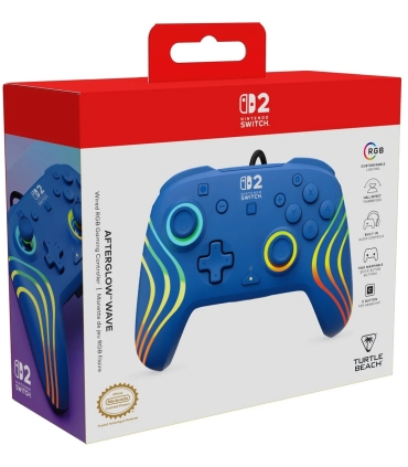 Turtle Beach mängupult Afterglow Wave Nintendo Switch 2, sinine