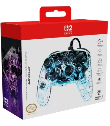 Turtle Beach mängupult Afterglow Nintendo Switch 2, läbipaistev