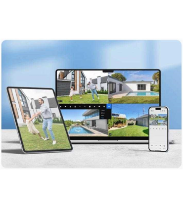 Reolink | 5MP Wireless Solar Battery Camera with Pan & Tilt | Argus Series B430 | PTZ | 5 MP | 2.8mm | Micro SD, Max.128GB