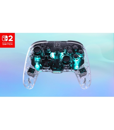 Turtle Beach juhtmevaba mängupult Afterglow Nintendo Switch 2, läbipaistev