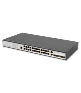 Digitus 24-Port Gigabit Switch | DN-80221-3 | Managed L2 | Desktop/Wall-mountable