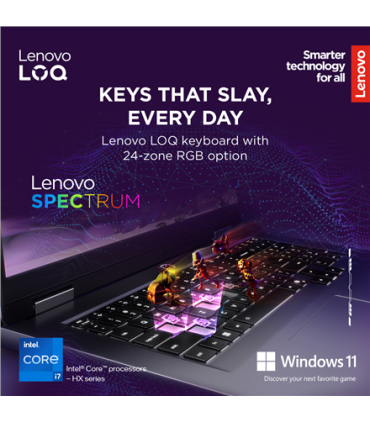 Lenovo LOQ 17IRX10 17,3" i7, 16GB, 1TB SSD