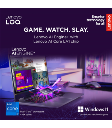 Lenovo LOQ 17IRX10 17,3" i7, 16GB, 1TB SSD