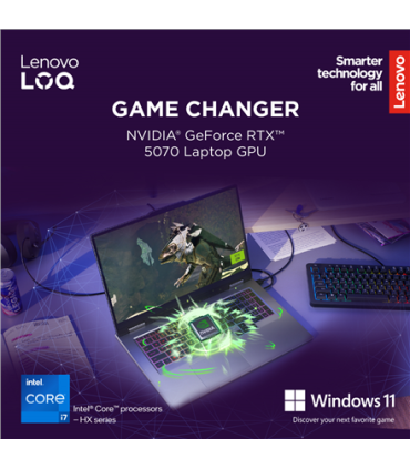Lenovo LOQ 17IRX10 17,3" i7, 16GB, 1TB SSD