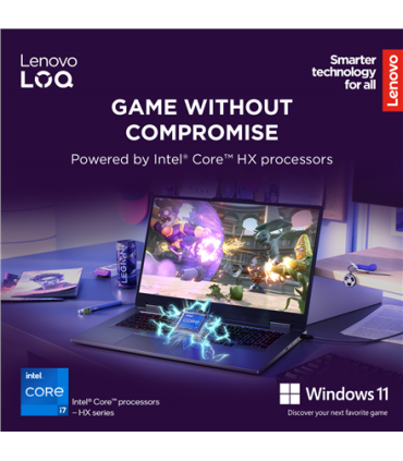 Lenovo LOQ 17IRX10 17,3" i7, 16GB, 1TB SSD
