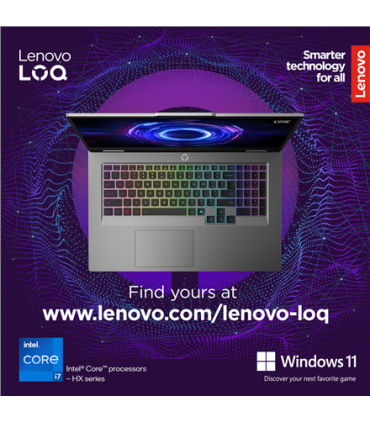 Lenovo LOQ 17IRX10 17,3" i7, 16GB, 1TB SSD