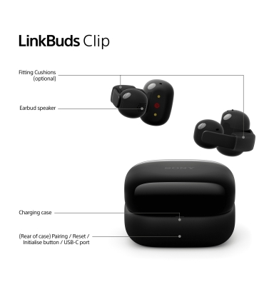 Sony LinkBuds Clip, beež