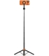 Tech-Protect statiiv-käsistatiiv Selfie Stick Tripod L10S, oranž/must