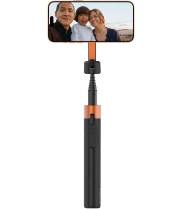 Tech-Protect statiiv-käsistatiiv Selfie Stick Tripod L10S, oranž/must