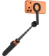 Tech-Protect statiiv-käsistatiiv Selfie Stick Tripod L10S, oranž/must