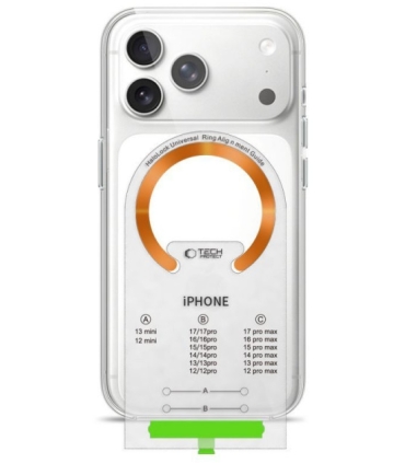 Tech-Protect magnetrõngas MagSafe Ring MMP-210 2tk, must/oranž