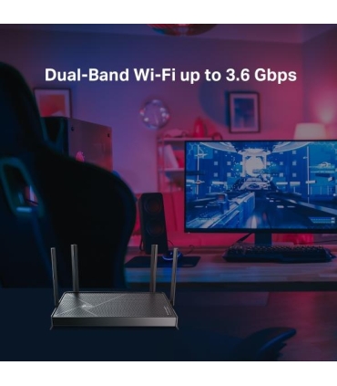 TP-LINK Dual-Band Wi-Fi 7 Router | Archer BE3600 | 802.11be | 2882 Mbit/s | Mesh Support No | MU-MiMO Yes | No mobile broadband