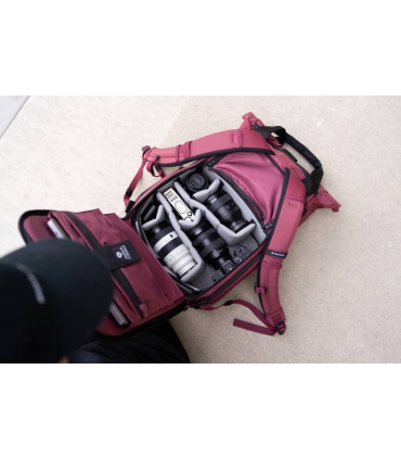 Wandrd seljakott PRVKE 15L, rhone burgundy