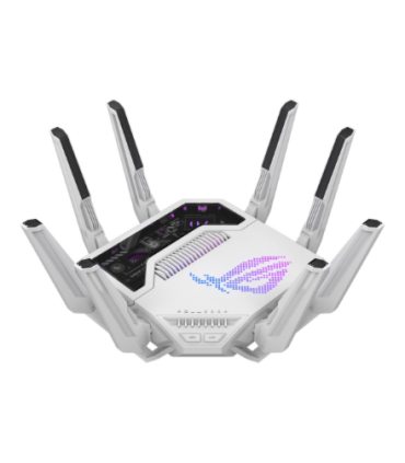 Asus WiFi 7 Tri-band Gaming Router | ROG Rapture GT-BE19000AI | 802.11ax | 10/100/1000 Mbit/s | Ethernet LAN (RJ-45) ports 1 | M