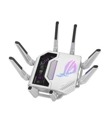 Asus WiFi 7 Tri-band Gaming Router | ROG Rapture GT-BE19000AI | 802.11ax | 10/100/1000 Mbit/s | Ethernet LAN (RJ-45) ports 1 | M