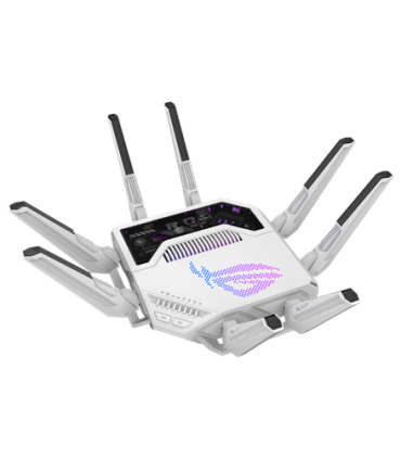 Asus WiFi 7 Tri-band Gaming Router | ROG Rapture GT-BE19000AI | 802.11ax | 10/100/1000 Mbit/s | Ethernet LAN (RJ-45) ports 1 | M