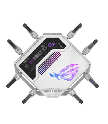 Asus WiFi 7 Tri-band Gaming Router | ROG Rapture GT-BE19000AI | 802.11ax | 10/100/1000 Mbit/s | Ethernet LAN (RJ-45) ports 1 | M