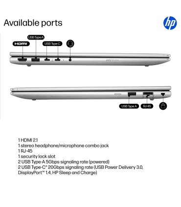 HP ProBook 4 G1iR 16 16" Core 5, 16GB, 512GB SSD