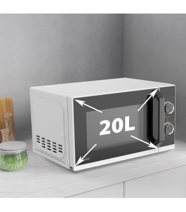 Toshiba MW3-MM20PF(WH), valge/must paneel