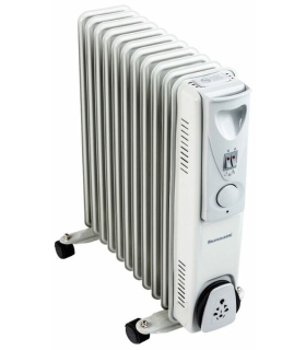 Ravanson BOH 11 õliradiaator valge, 11 ribi